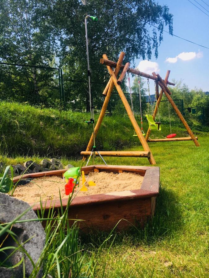 Józka Chata max 15 os sauna Porąbka Exterior foto