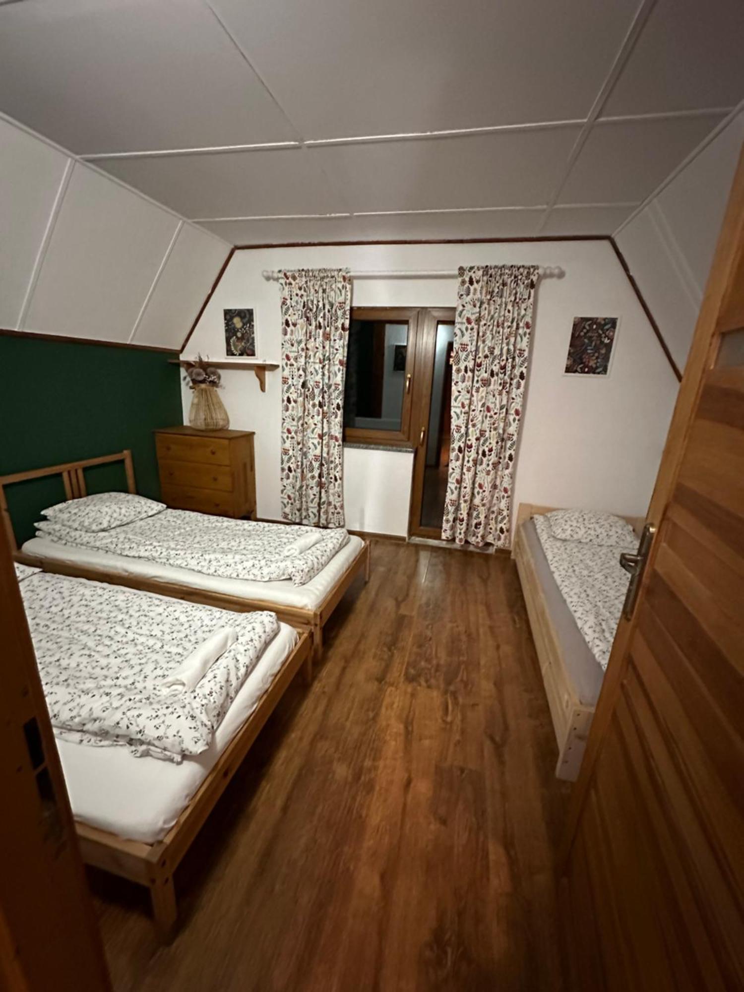 Józka Chata max 15 os sauna Porąbka Exterior foto